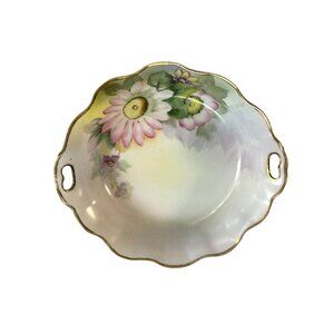 Antique Nippon Hand-Painted Porcelain Dish
